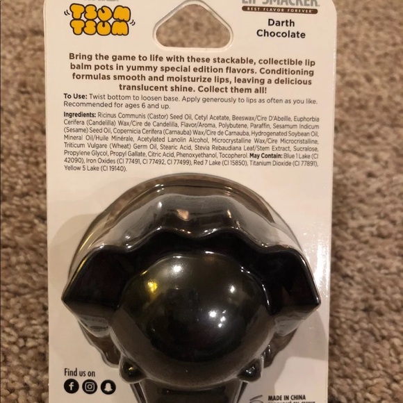 Lip Smacker Tsum Tsum Star Wars Darth Vader Storm Trooper Balm Chocolate IceCrea - Picture 5 of 7